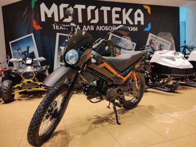 Мопед Мотомир TRICKLER 50 (110) чёрный/оранжевый Мопед Мотомир TRICKLER 50 (110) чёрный/оранжевый