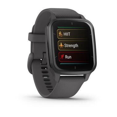 Смарт-часы Garmin (Гармин) Venu Sq 2, серые с серым силиконовым ремешком (010-02701-10) | Мототека Смарт-часы Garmin (Гармин) Venu Sq 2, серые с серым силиконовым ремешком (010-02701-10) | Мототека