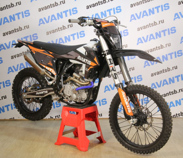Мотоцикл кроссовый / эндуро Avantis (Авантис) Enduro 300 Carb (CBS300/174MN - 3 Design KTM черный) ARS с ПТС | Мототека