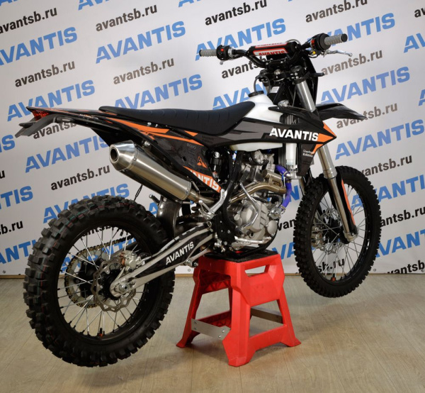 Мотоцикл кроссовый / эндуро Avantis (Авантис) Enduro 300 Carb (CBS300/174MN - 3 Design KTM черный) KKE с ПТС | Мототека
