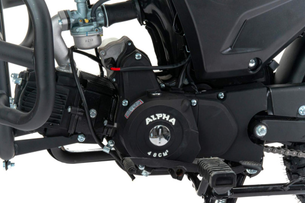 Мопед MotoLand (Мотолэнд) Альфа RS 11 (LM48-B) красный (А) | Мототека Мопед MotoLand (Мотолэнд) Альфа RS 11 (LM48-B) красный (А) | Мототека