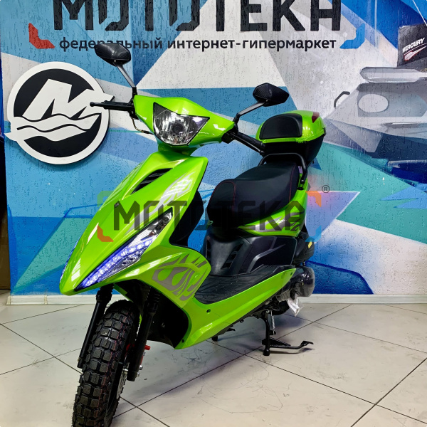 Скутер Мотомир SLASH зелёный | Мототека Скутер Мотомир SLASH зелёный | Мототека