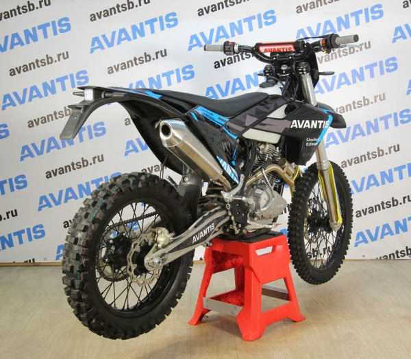 Мотоцикл кроссовый / эндуро Avantis (Авантис) Enduro 250 Carb (PR250/172FMM - 5 Design HS черный) KKE с ПТС | Мототека