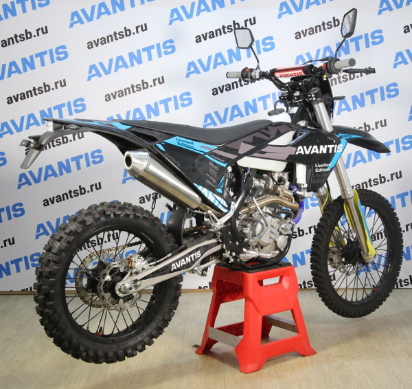 Мотоцикл кроссовый / эндуро Avantis (Авантис) Enduro 300 Carb (CBS300/174MN - 3 Design HS черный) KKE с ПТС | Мототека